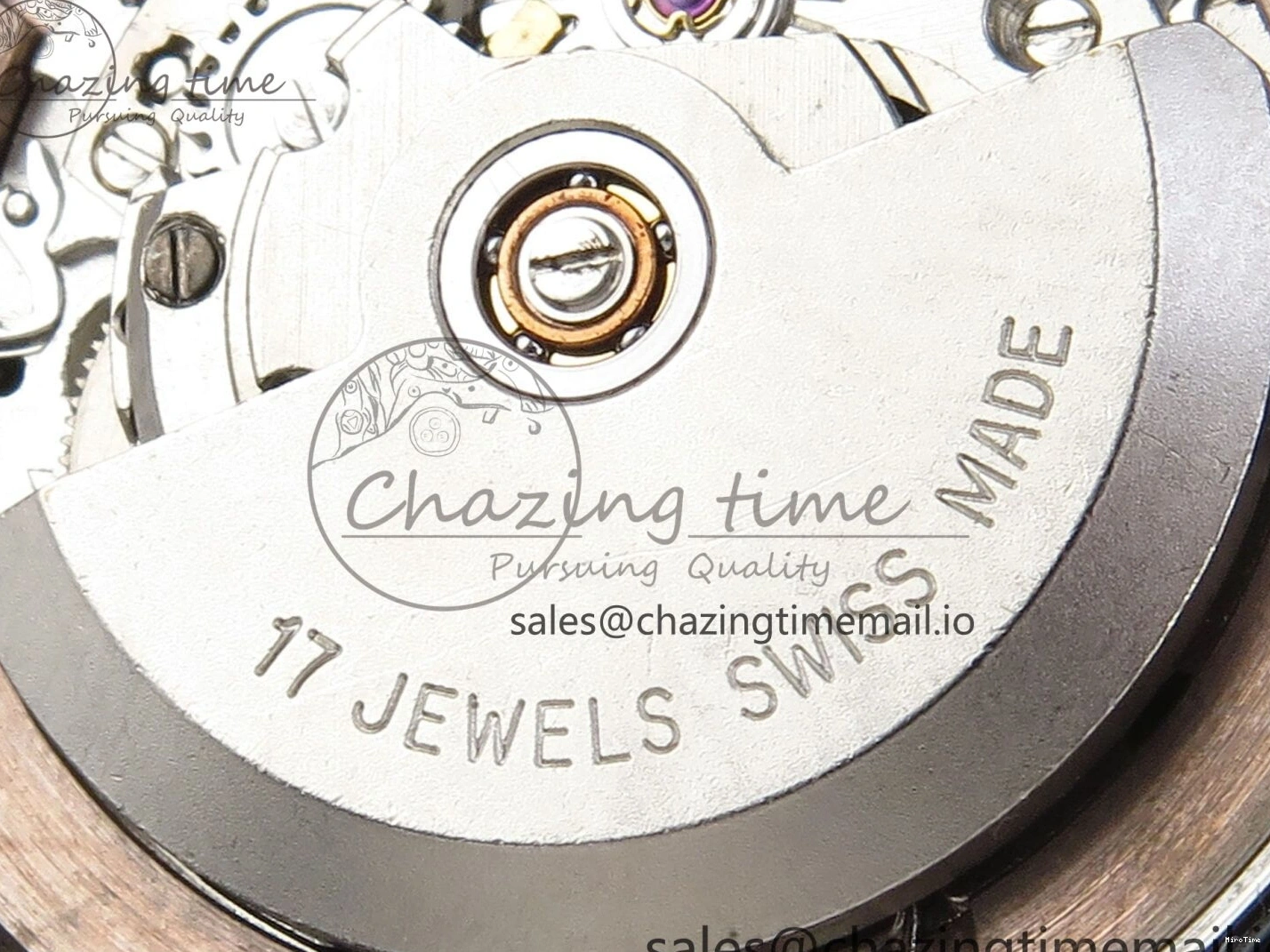 MiroTime 0103 QuickDry DateJust 31 278271 ARF 1:1 Best Edition 904L Steel White MOP Diamonds Dial on SS RG Jubilee Bracelet ETA 517